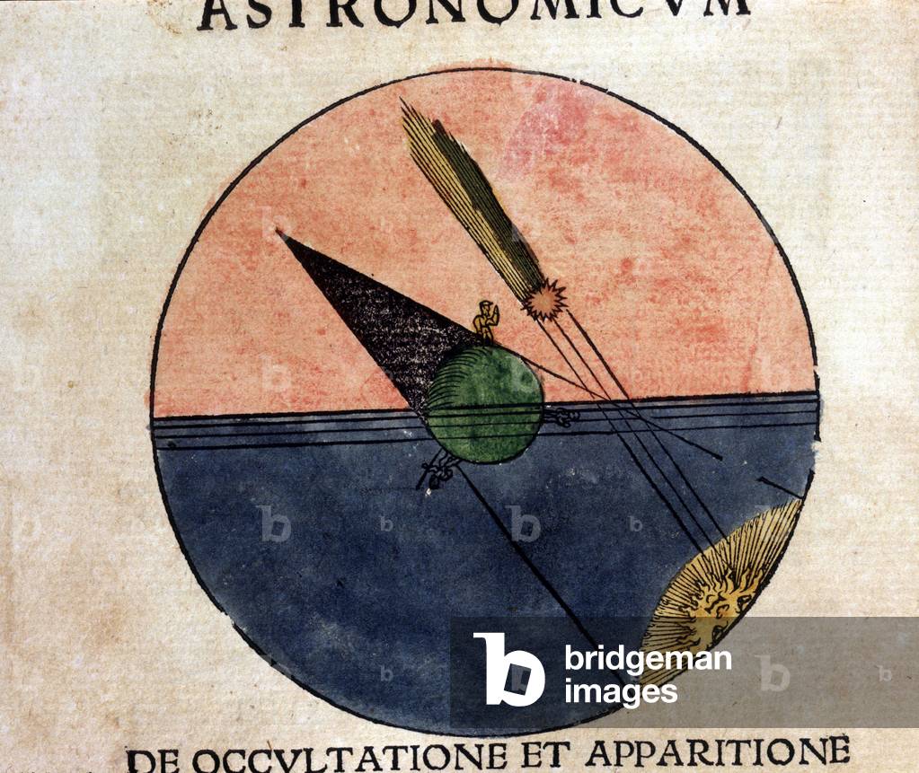 The phenomenon of comets - in Astronomicon caesarum, treatise of the 16th century