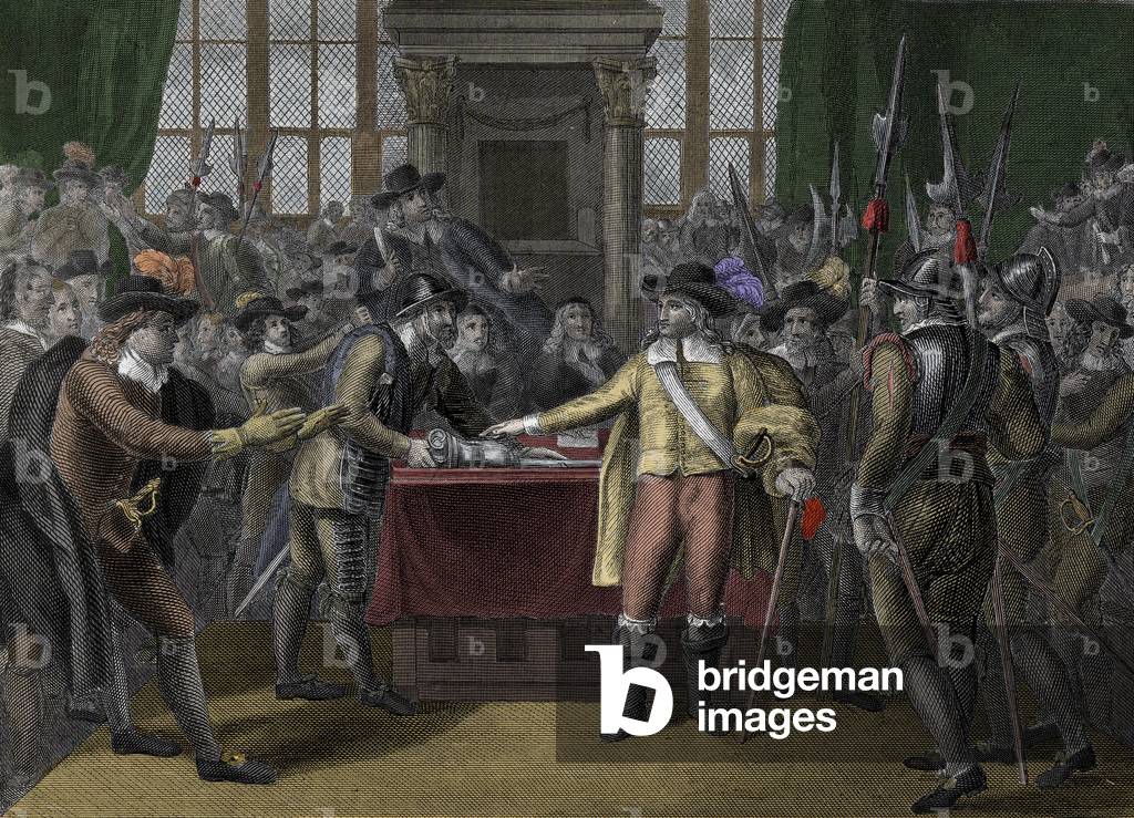 Cromwell Dissolving The Long Parliament The Rump Parliament Oliver cromwell-dissolving-the-long-parliament-the-rump-parliament-oliver