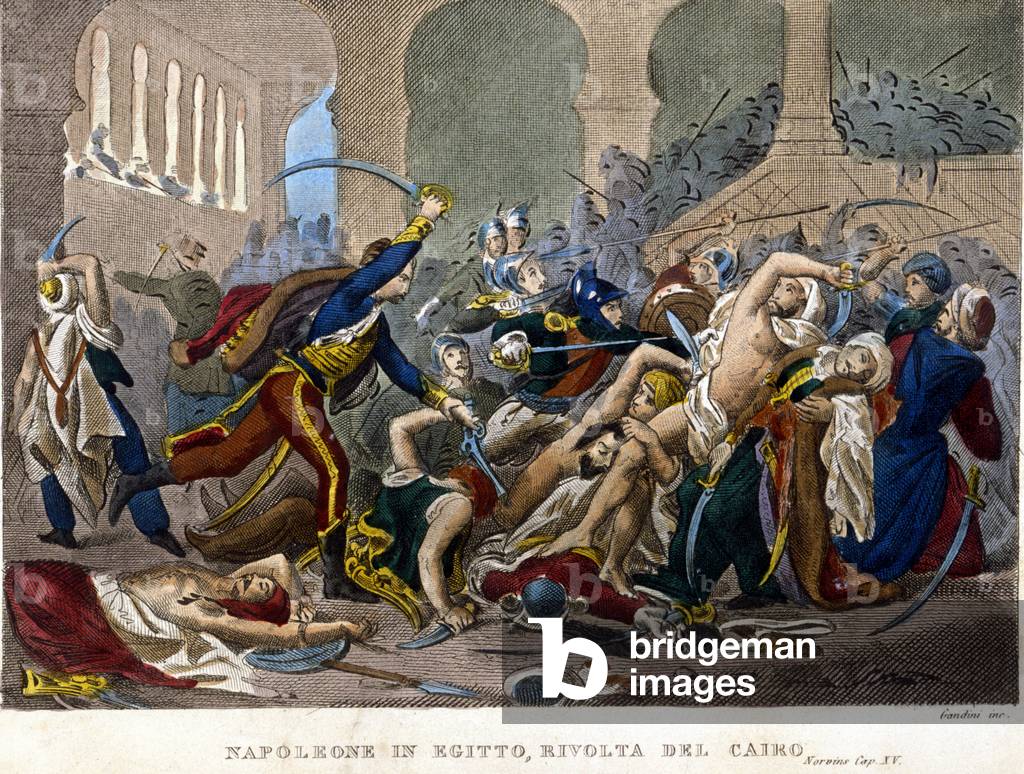 Campaign (Expedition) of Egypt (1798-1801), Napoleon in Egypt: Cairo Revolt, 1798.