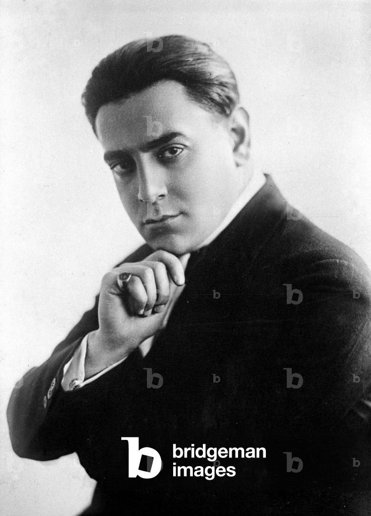 Ritratto del tenore e compositore italiano Tito Schipa, 1924 circa (foto)