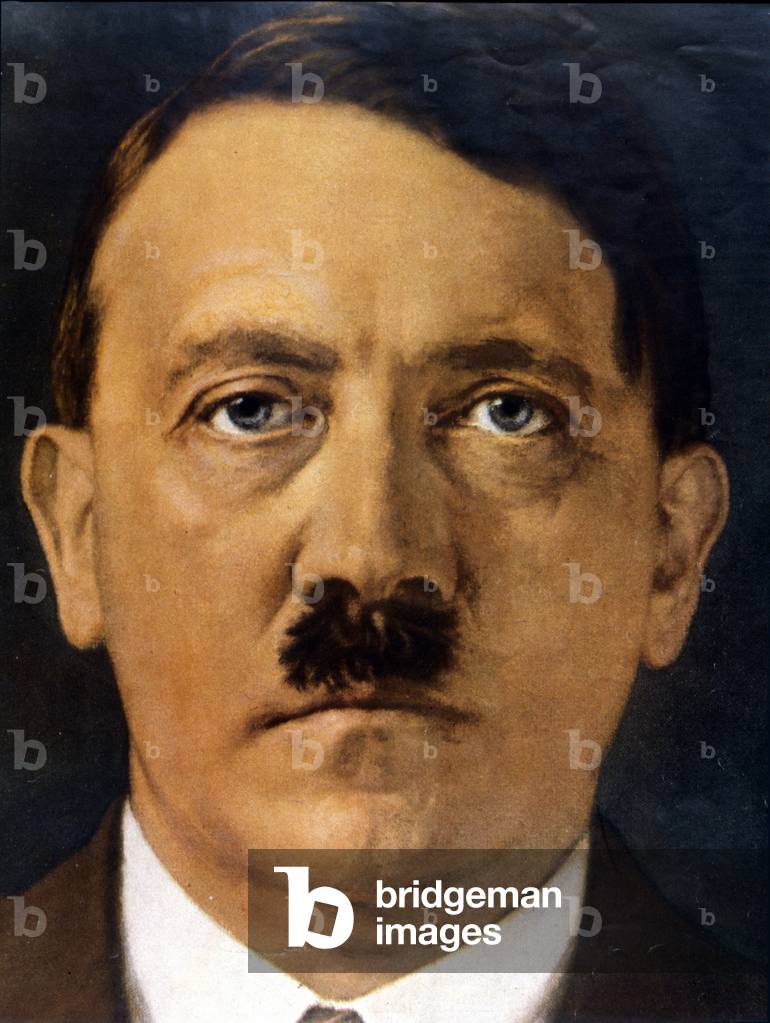 Portrait Of Adolph Adolf Hitler 1889 1945 German Dictator Circa 1942 Portrait Of Adolph Adolf Hitler 1889 1945 German Dictator Circa 1942