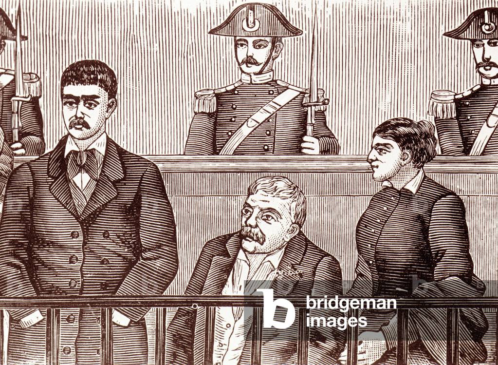 Scene of a Mafia member's case in 1860