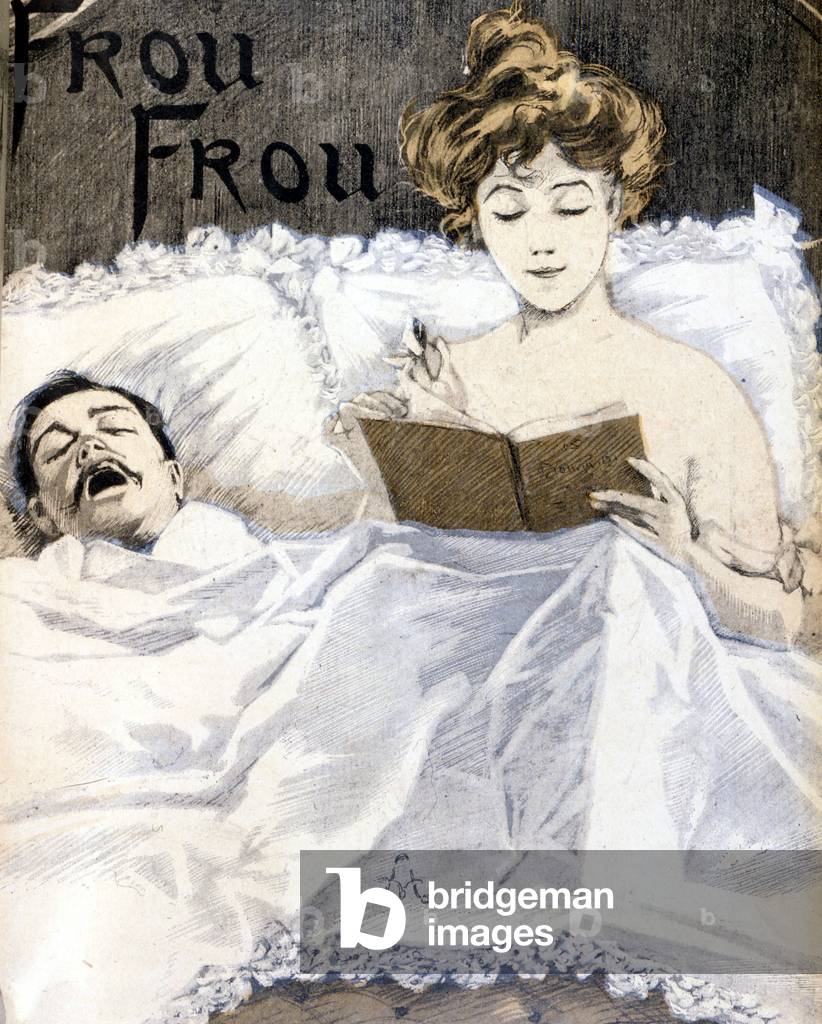 Couverture of the magazine Frou Frou in 1903