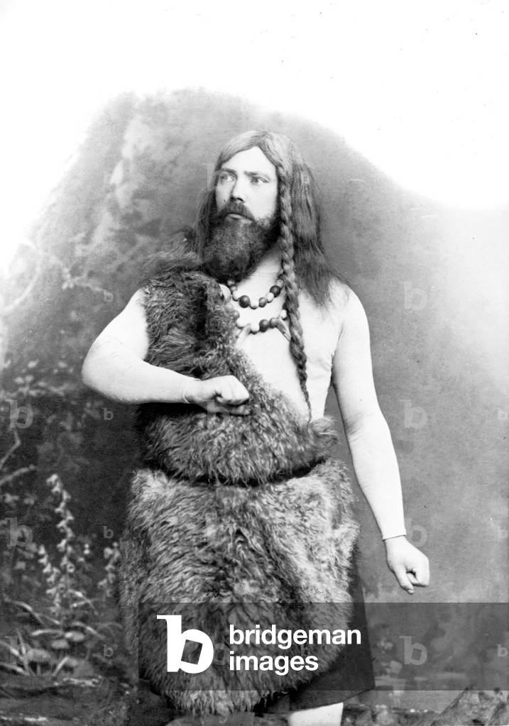 Agustarello Affre, tenor of the Opera (1853-1931) in “The Mage” by Jules Massenet.