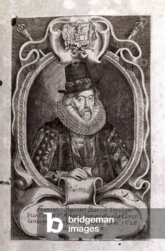 Portrait of Francis Bacon (1561 - 1626).
