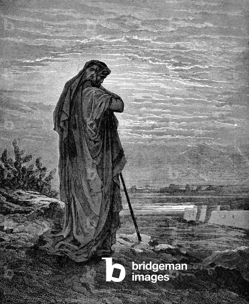 The Prophet Amos, 19th century (engraving)