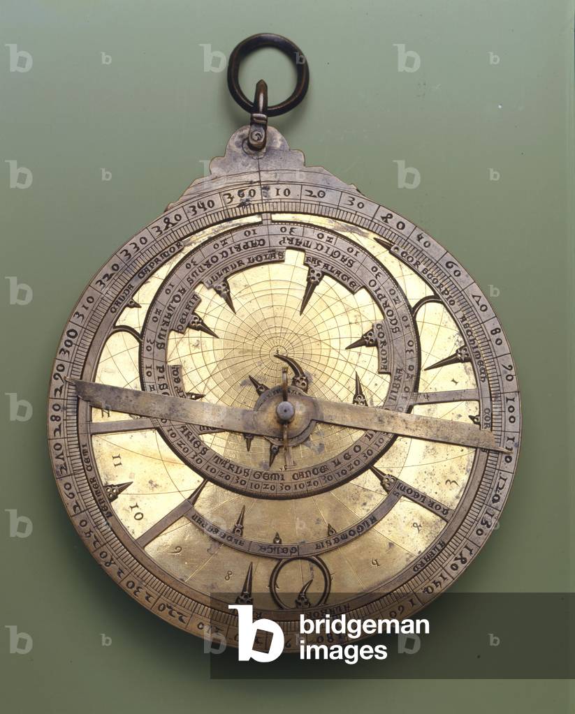 Latin astrolabe used in Italy and southern Europe at the beginning of the 14th century.