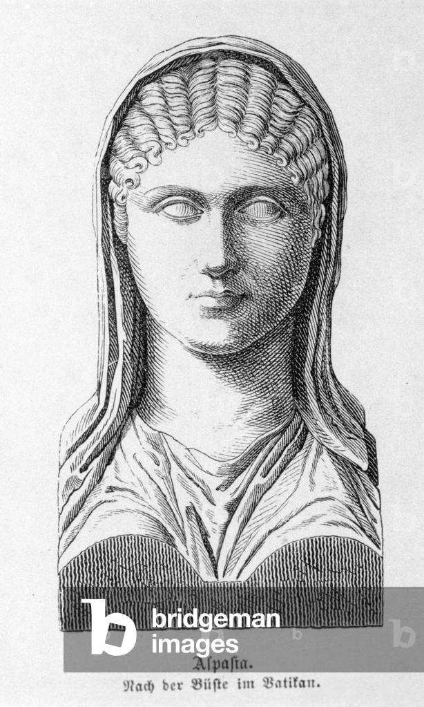 Aspasia of Miletus, mistress of Pericles.