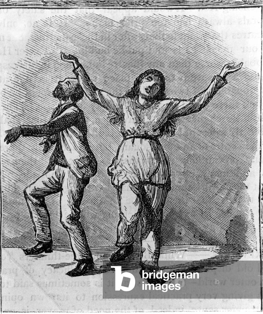 A couple of Shakers dancing.