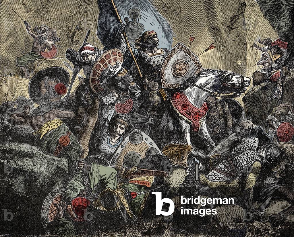 The Battle of Roncesvaux - Battle of Roncesvaux in 778 -