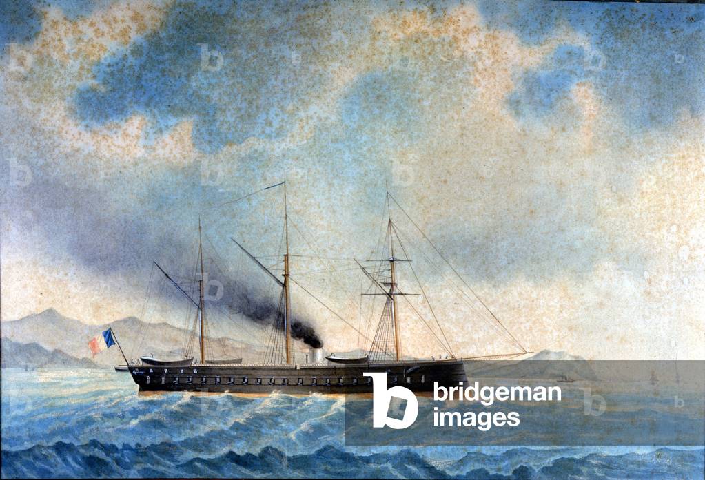 The Frigate Glory. 1859.