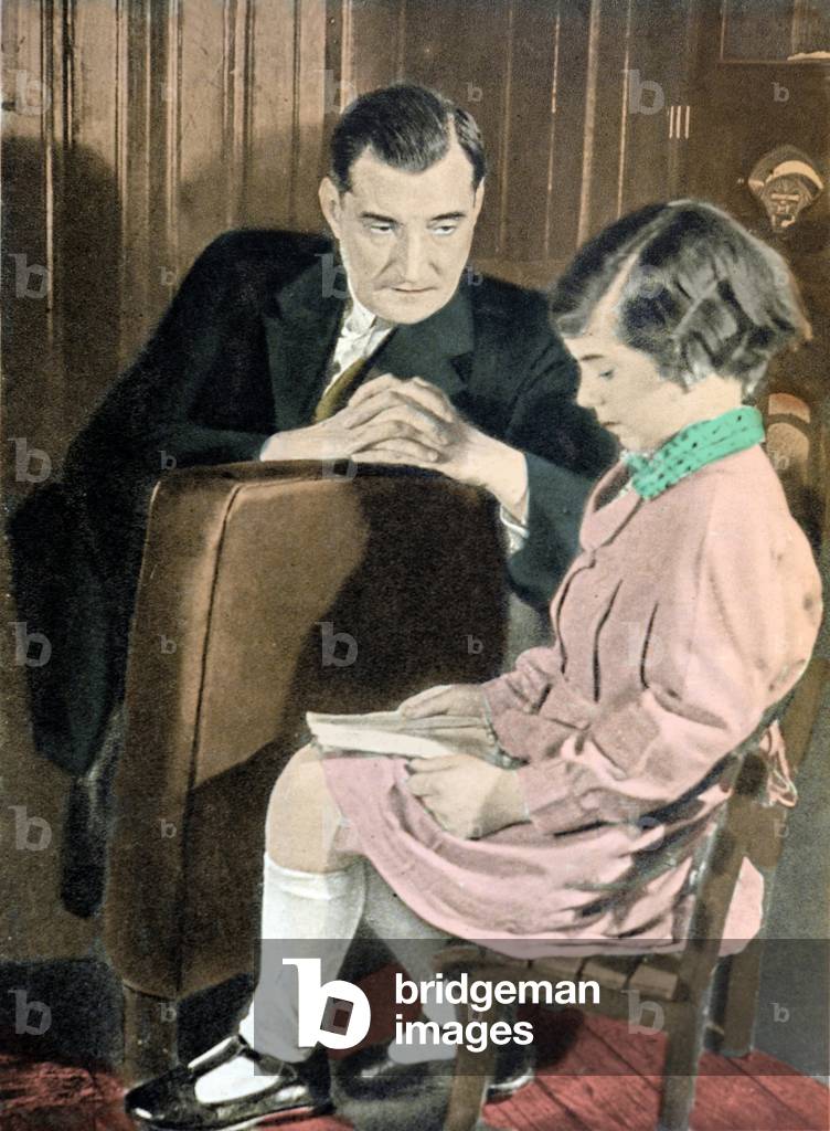 "Politico portoghese e dittatore Antonio de Oliveira Salazar (1889-1970) con la figlia adottiva nel 1939." 193