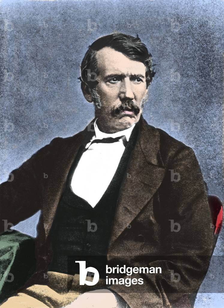 Portrait of David Livingstone (1813-1873) Scottish missionary and explorer.