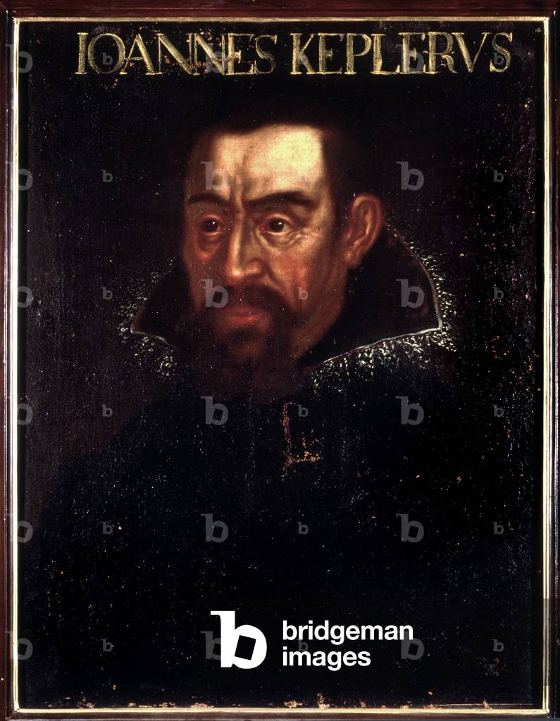 Portrait of Johannes Kepler (Keppler), astronomer (1571 - 1630) - Uffizi Museum, Florence