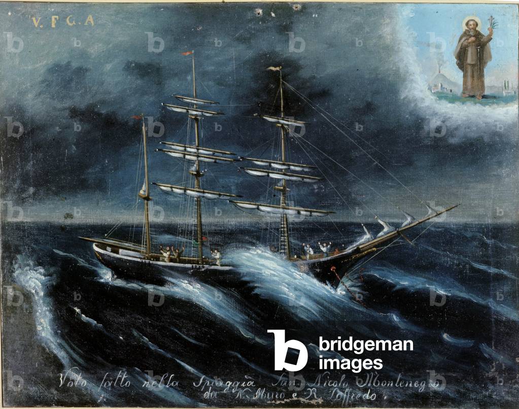 A schooner about to fail.