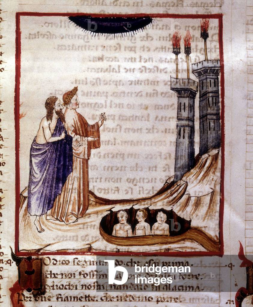 Image of The Divine Comedy of Dante Alighieri. Hell. Miniature ...