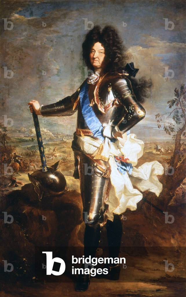 Image Of Portrait Of Louis XIV The Sun King 1638 1715 By Rigaud Image Of Portrait Of Louis XIV The Sun King 1638 1715 By Rigaud