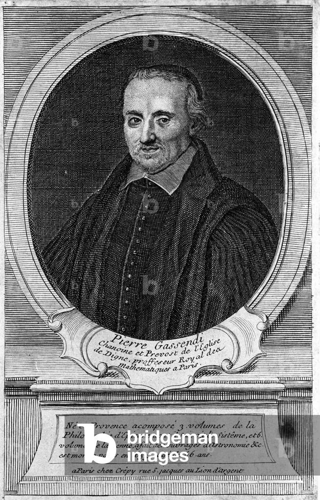 Portrait of Pierre Gassendi (1592 - 1655), philosopher and scholar.