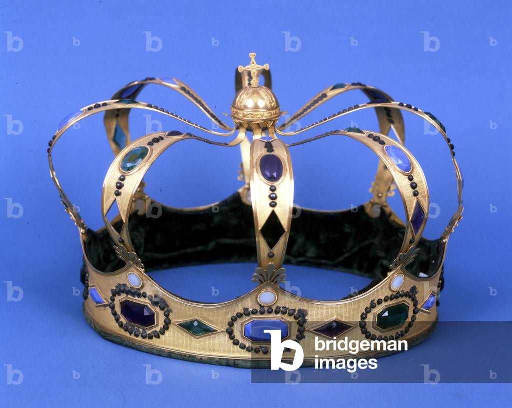Crown used for the enthronement of Napoleon, King of Italy, 1804. Museo del Risorgimento.Milan