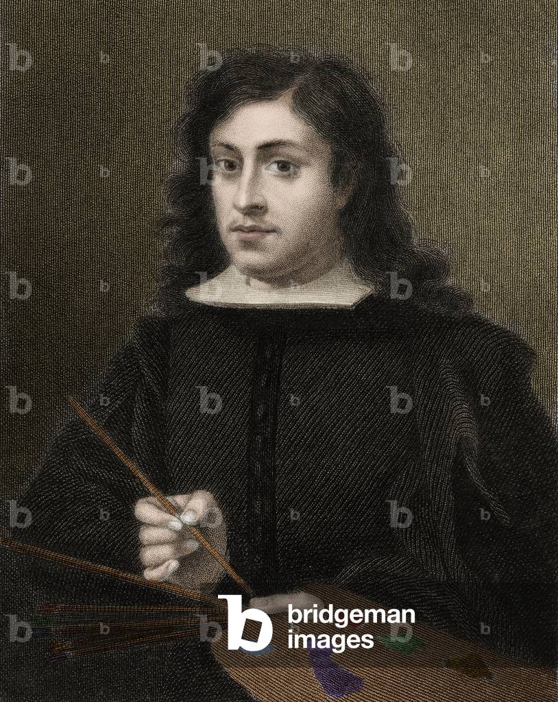 Bartolome Esteban Murillo c1618-1682 - engraving - 19th century