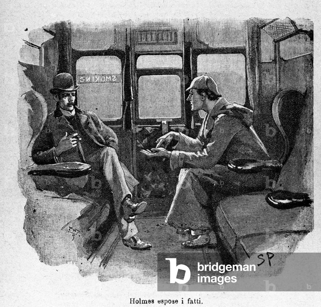 Sherlock Holmes explains the facts.