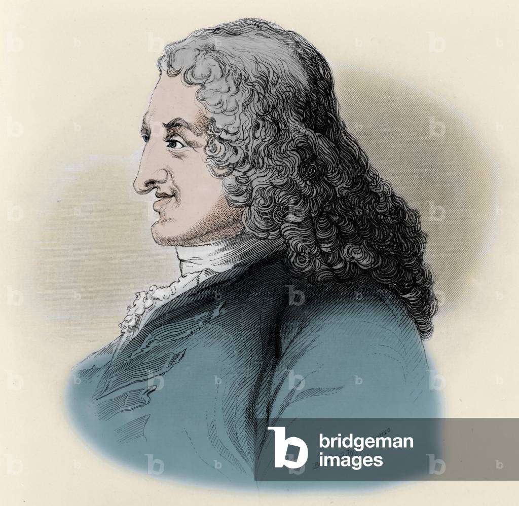Portrait of Henry Fielding, (1707-1754), English writer.