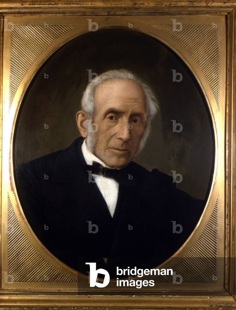 Portrait of Alessandro Manzoni (1785 - 1873), Italian writer Anonymous painting. 19th century Milan, casa del Manzoni