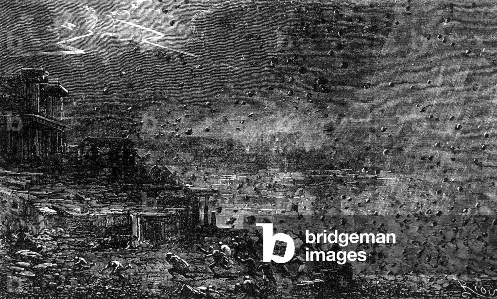 The destruction of Pompei in '79.