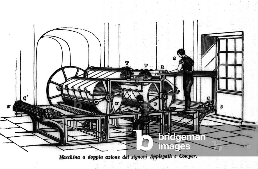 Appelgate and Cowper Double Action Printing. 1896.