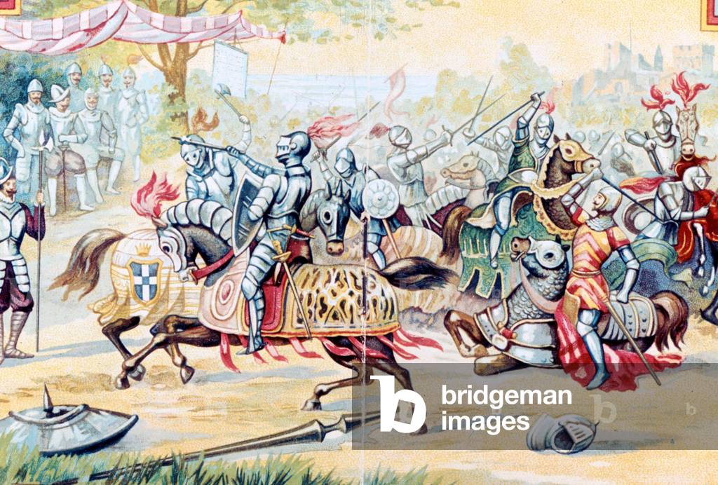 sconfitta di Barletta, XIX secolo (incisione)