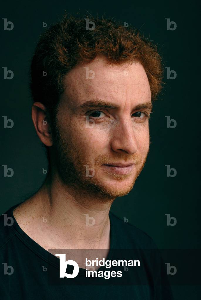 Portrait of Shimon Adaf, writer. Photography 2008