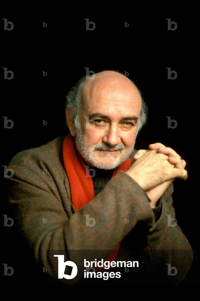 Portrait of the writer, Henri Gougaud.