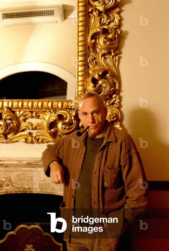 Portrait de l'ecrivain danois Jorn Riel. 2005 