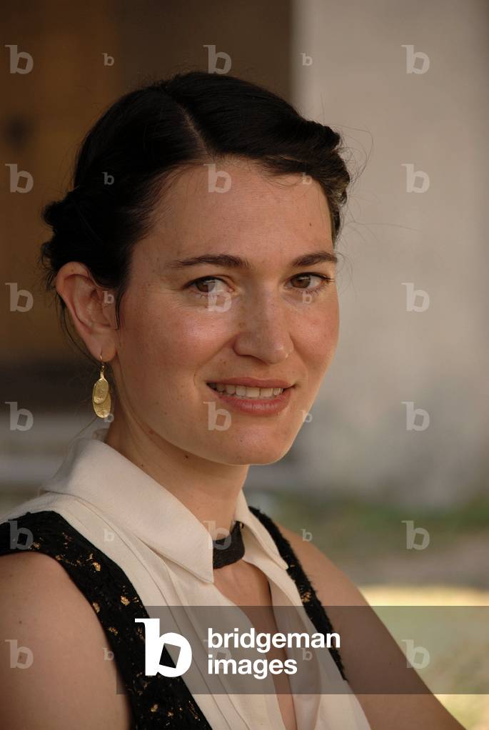 Portrait of the writer Nicole Krauss. Photography 09/2008
