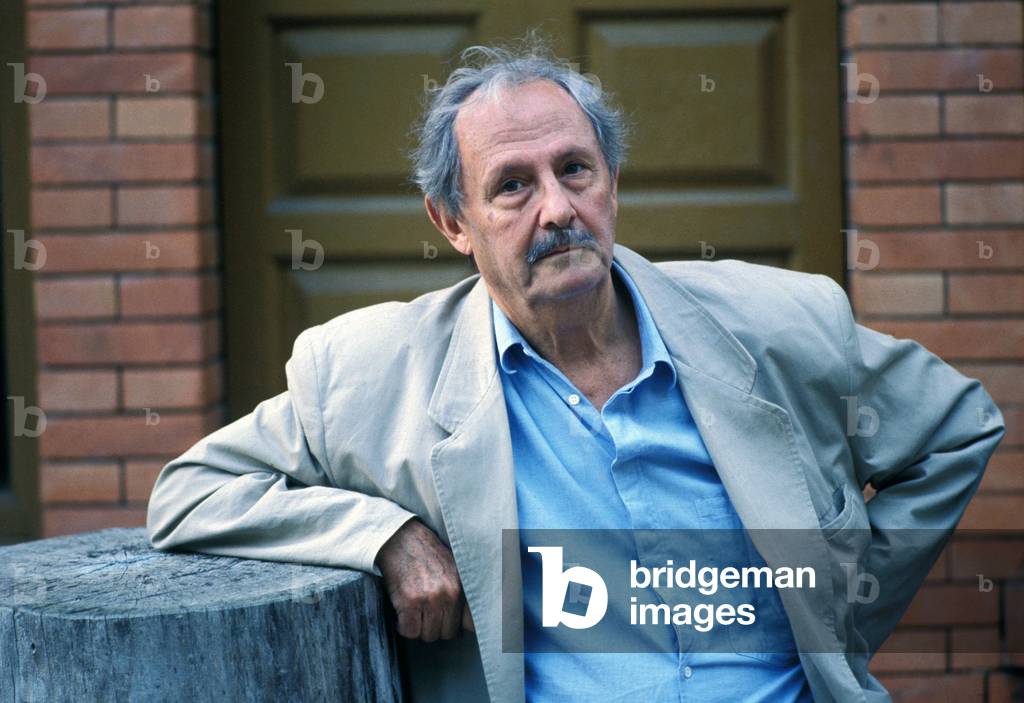 portrait of Carlos Franqui (1921-2010) writer, poet, journalist, art critic and Cuban political activist.