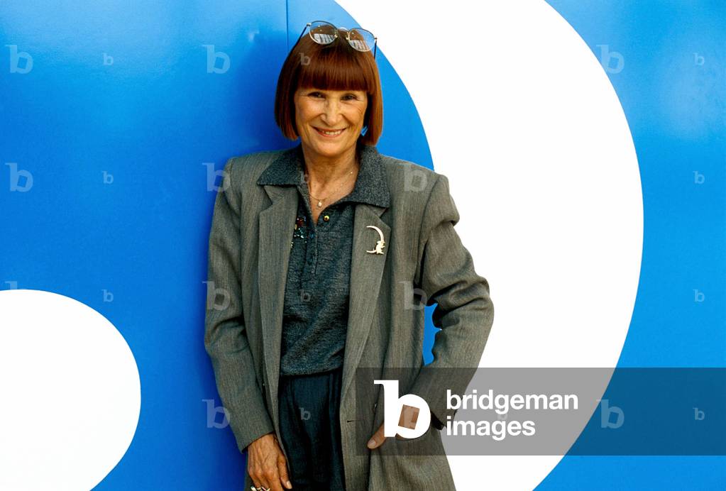 Portrait of the Italian writer and photographer Carla Cerati