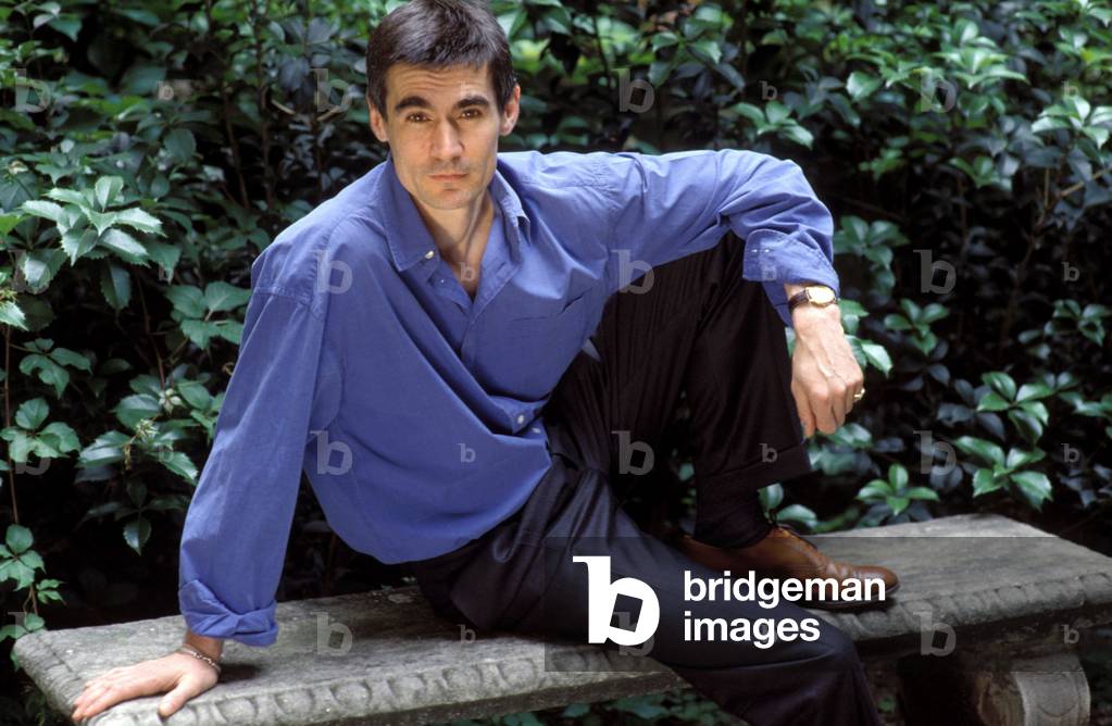 Portrait of the English writer Andrew Miller (born 1960).