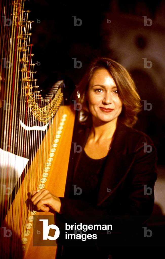 Immagine di Fotografia "Ritratto della scrittrice e arpista Cecilia Chailly. "