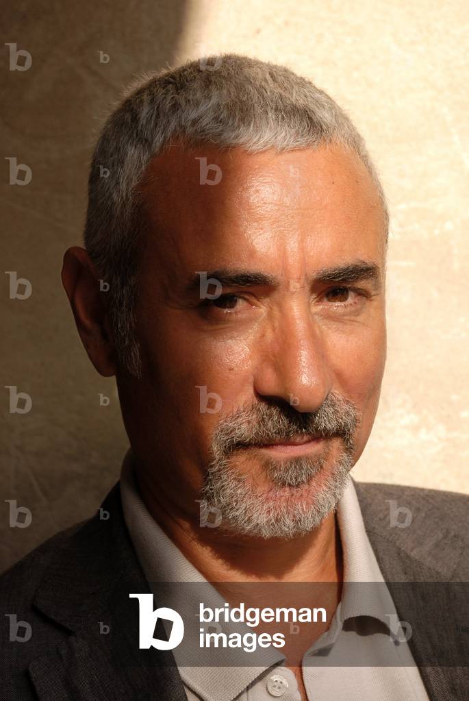 Portrait of the writer Pino Cacucci. Photography 09/2008