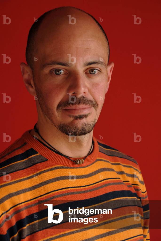 Portrait of the writer Fabio Geda. Photography 2008