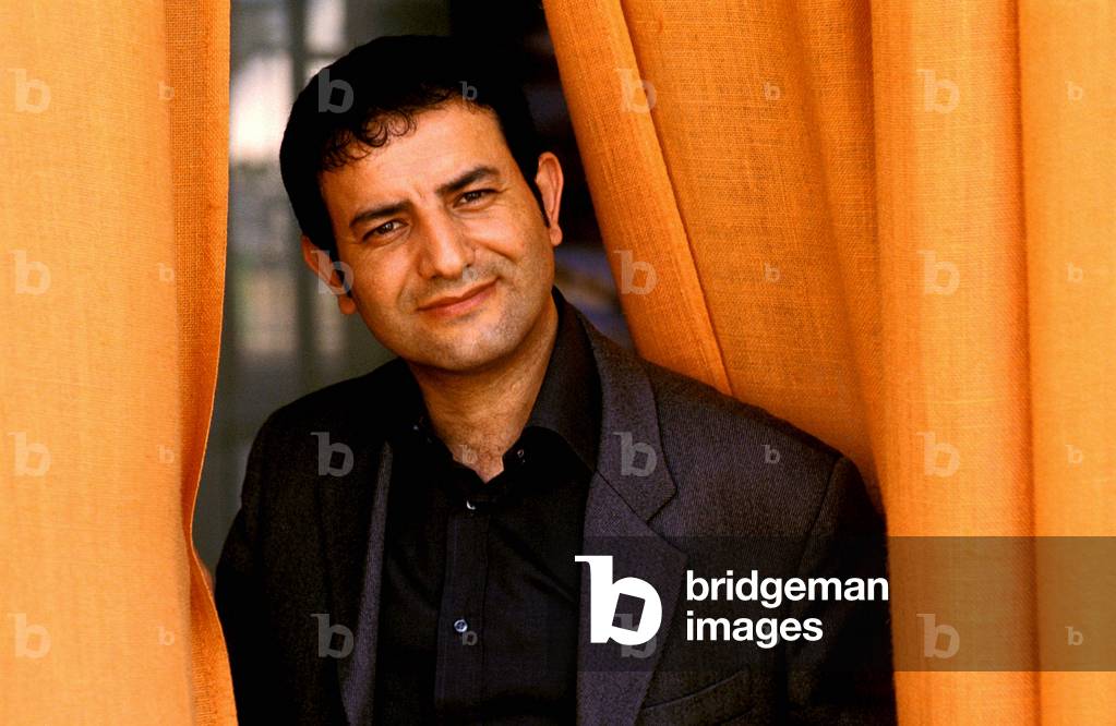 portrait of Algerian writer and journalist Amara Lakhous in May 2006.
