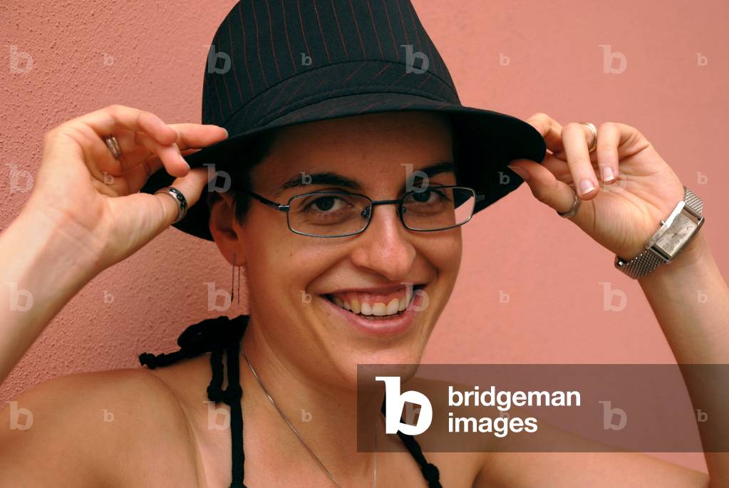 Portrait of the writer Licia Troisi. Photography 09/2008