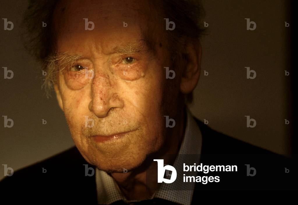 Immagine di Fotografia "Mario Luzi poeta e scrittore italiano ", b/w
