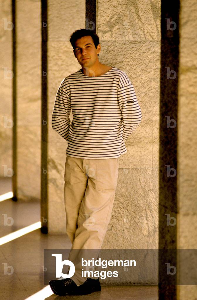 Portrait of Tanguy Viel (born 1973), French writer 2003