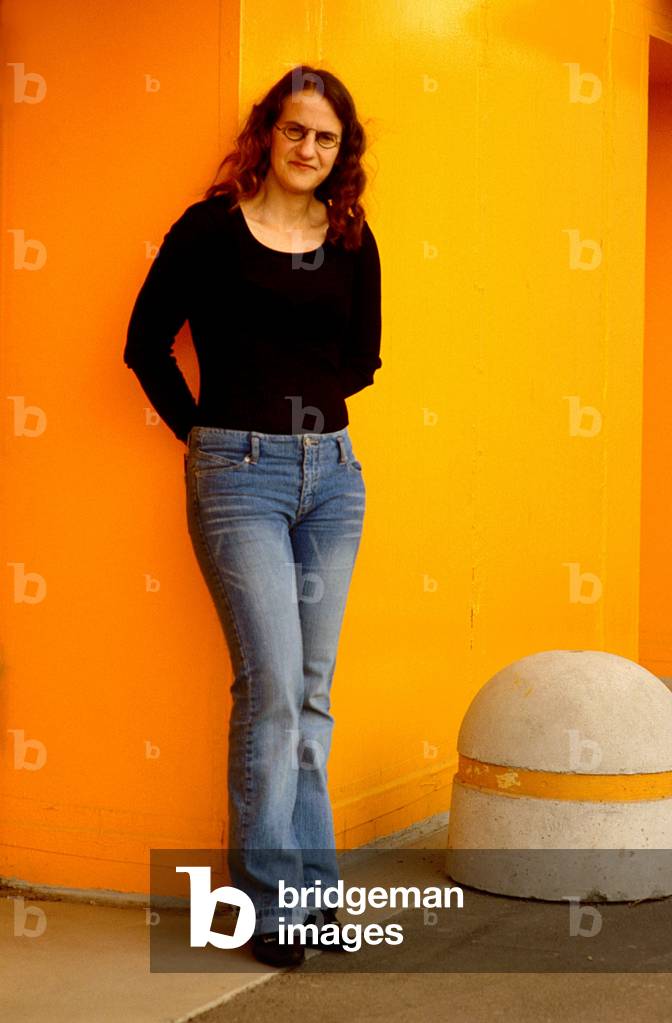 Portrait of the writer Corinne Maier in 2006