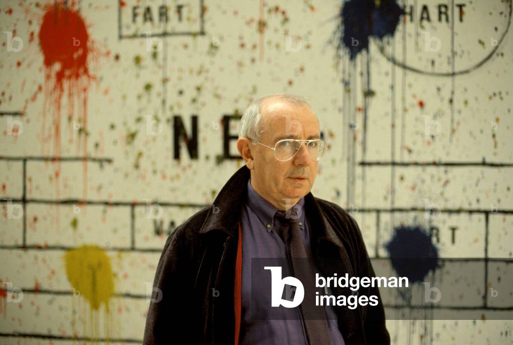 Portrait of Paul Virilio, writer.
