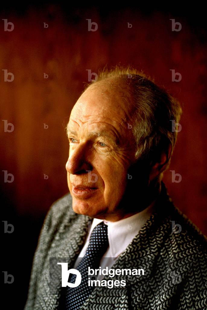 Image de Photographie représentant Portrait du metteur en scene et producteur britannique Peter Brook (ne en 1