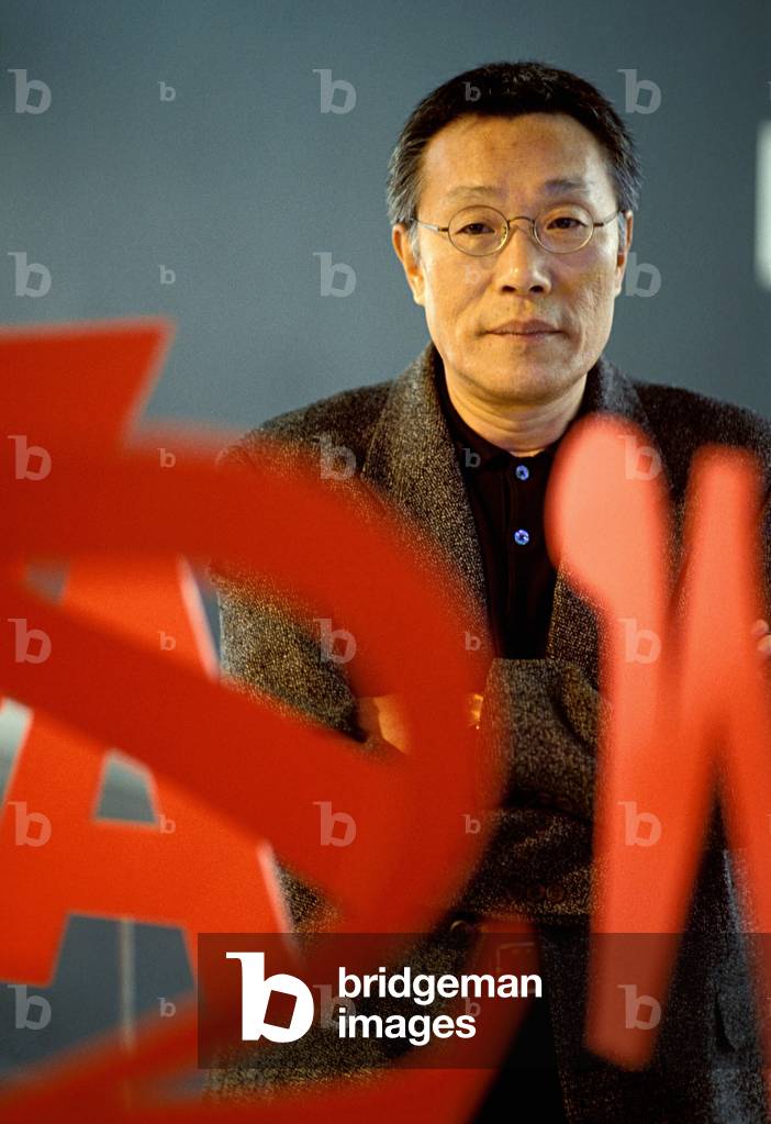 Portrait of the writer Hwang Sok - Yong (Sok-Yong)