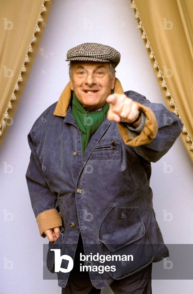 Portrait of the French writer and journalist Dominique Lapierre. 2003