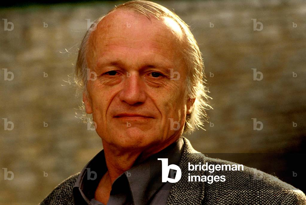 Portrait of the Czech writer Petr Kral.